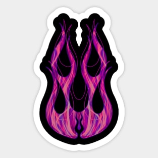 Flames Sticker